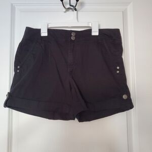 Dress Barn Women's Black Casual Shorts Size 12